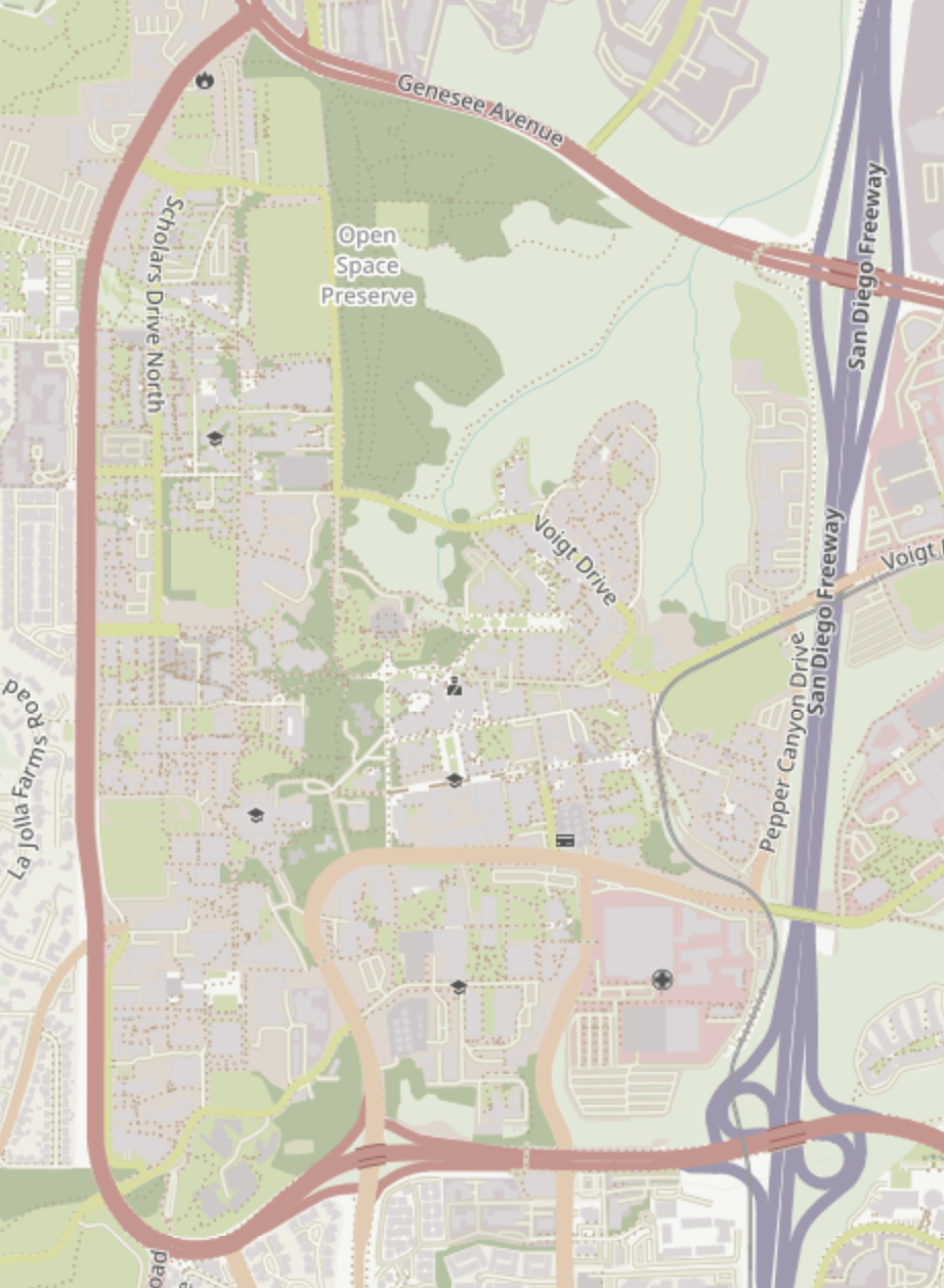 UCSD Campus Map
